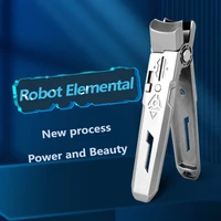 TJ SEGA Professional Nail Clipper Trimmer Cutter Robot Style New Process Power and Beauty Thick Hard Toenail Fingernail Scissors 1