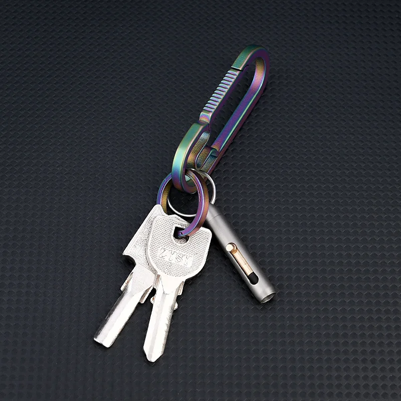Titanium alloy mini eternal pen, no sharpening, erasable, pencil keychain pendant, portable pocket pen, emergency writing 5