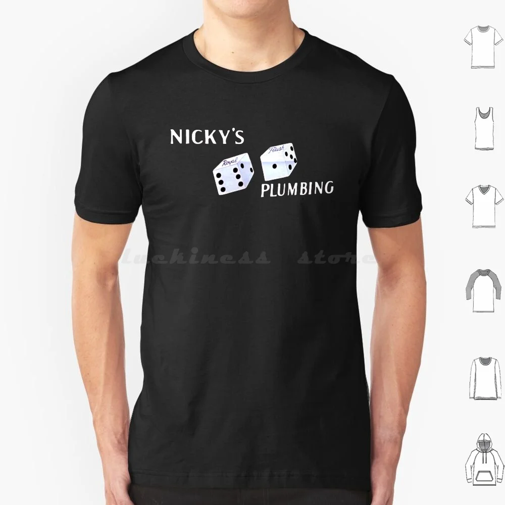 Nicky'S Royal Flush Plumbing T Shirt Uomo Donna Bambini 6Xl Easy Money Elettrostimen Dangerfield Joe Pesci Bell Capuletti Monty