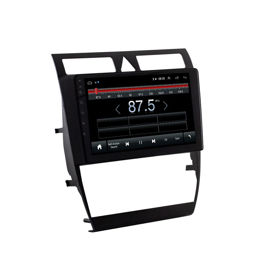 

Leshida 2 Din 9 дюймов Android 8,1 автомобильная стереосистема A6 C5 1997-2004 S6 2 1999-2004 RS6 1 2002-2006