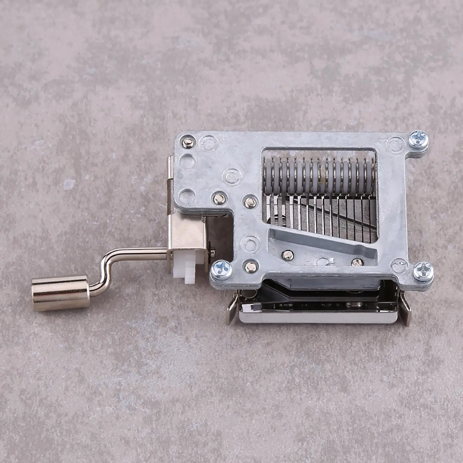 DIY Hand Crank Music Box Movement - 15 Notes Instrument Set with 20 Blank Sheets for Custom Tunes 2