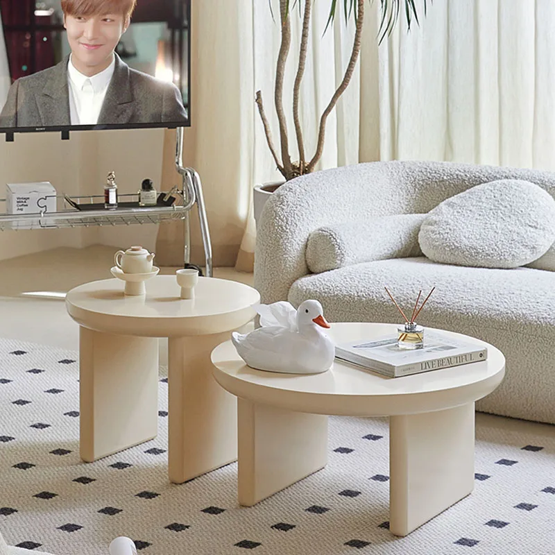 

Luxury Dining Coffee Table Tea Modern Wood Books Cute Minimalist Side Table Space Saving Center Mesa Auxiliar Home Furniture