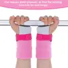 1 set  Gymnastics Grips Wristbands Sets for Girls Youth Kids Gymnastic Hand Grips Gymnastic Bar Palm Protection Wrist Support 2