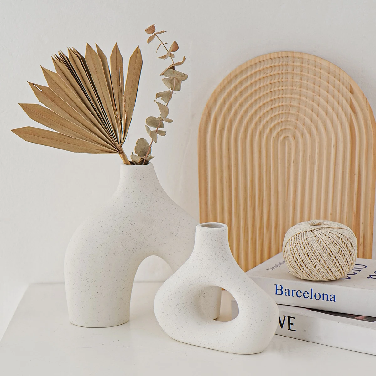 AWNR Jarrón De Cerámica Para Decoración De Habitaciones