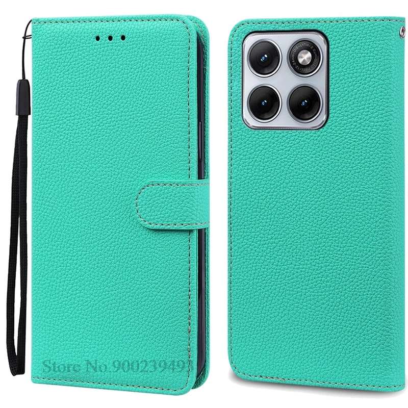 Enhanced Leather Flip Wallet Cover | Magnetic Book-Style Protective Case for Motorola Edge 70 Fusion