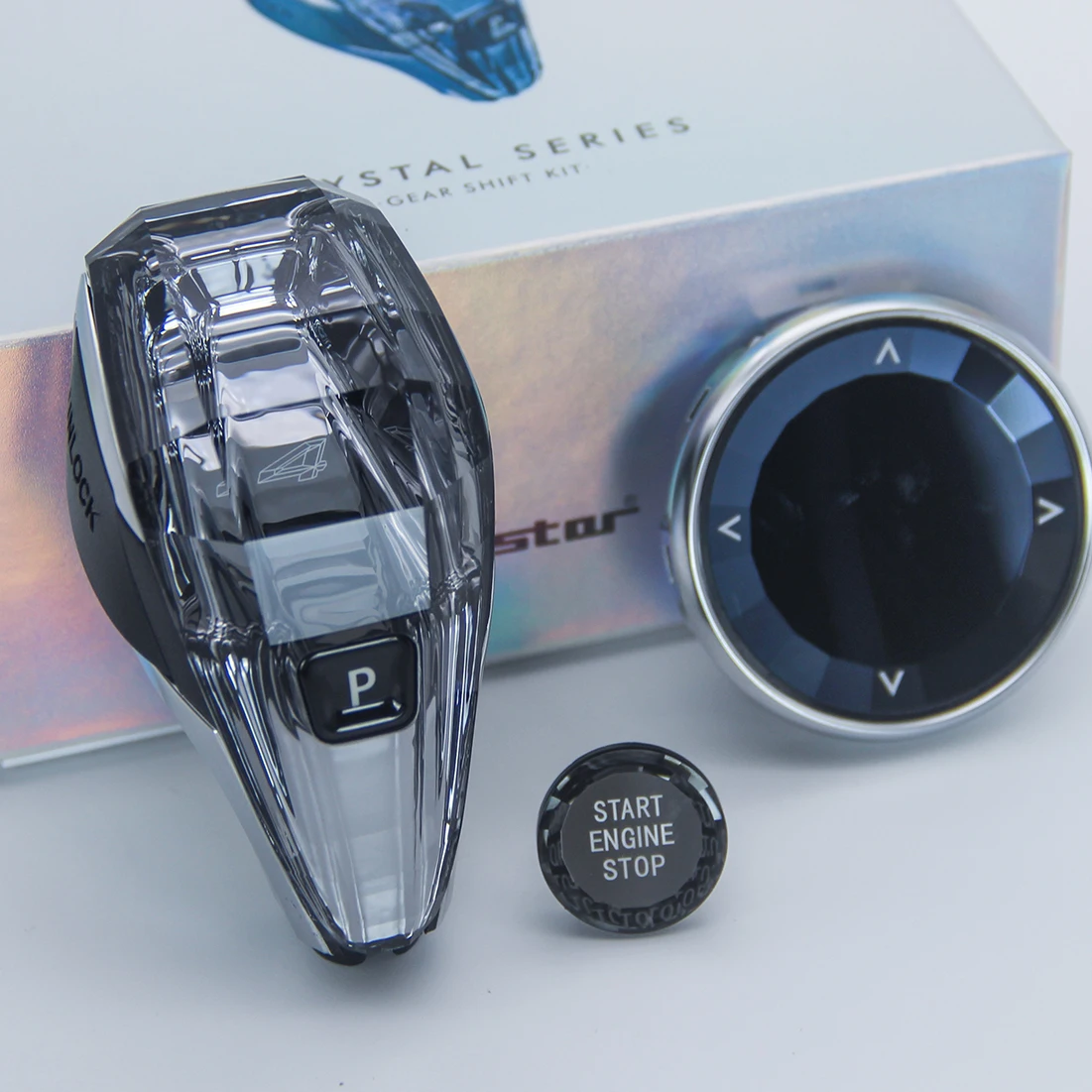

Crystal Gear Shift Knob For Bmw4series G22 G23 G26 2020-2021 G platform F chassis Car Interior Accessories.