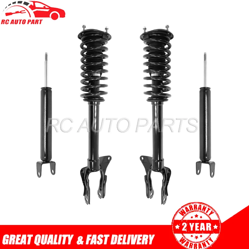 

4 шт., передние и задние подвесные стойки и амортизаторы в сборе для Grand Cherokee