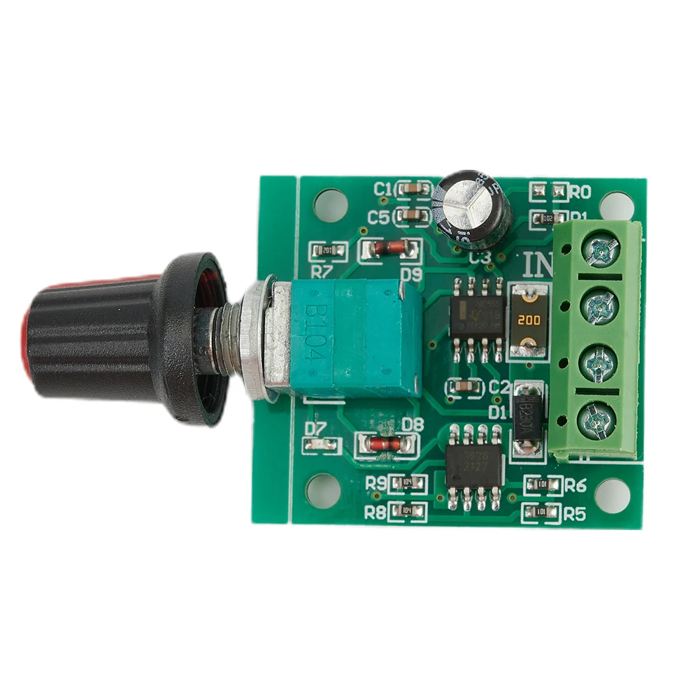 

Load Linear DC Motor Speed Controller Motor PWM Potentiometer Potentiometer (Linear) 0~100% Speed 1.8V/3V/5V/6V/12V