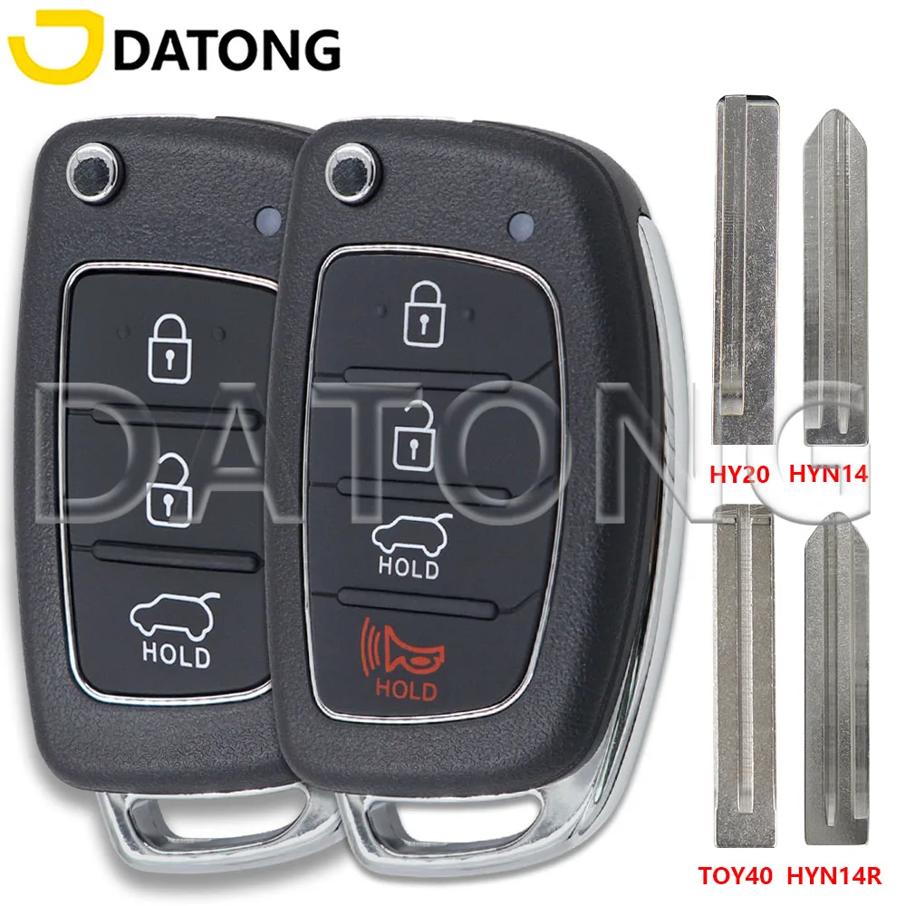 DatongReplacementCarRemoteKeyFlipShellCaseHousingForHyundaiVernaTucsonSolarisIx35Ix45ELANTRASantaFeSonata-AliExpress34
