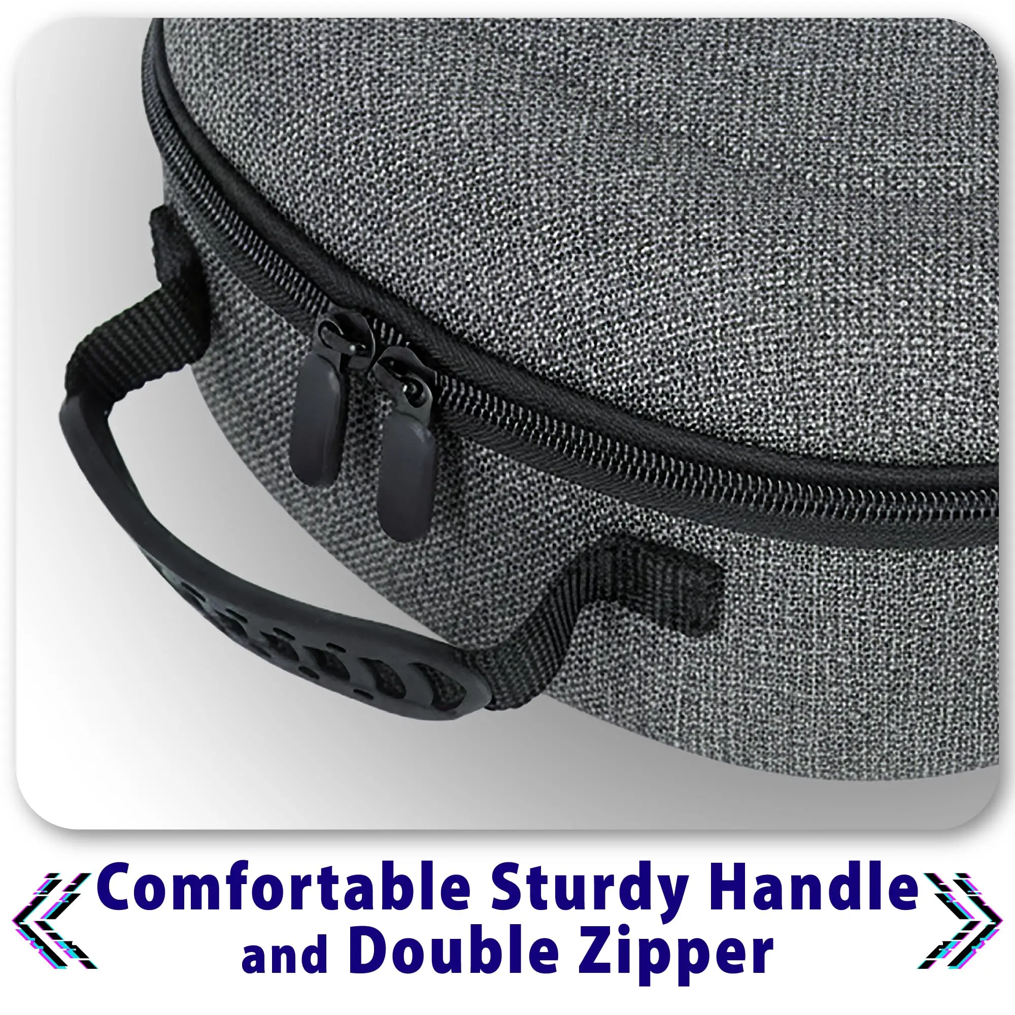 Durable VR Headset and Controllers Hard Carrying Case