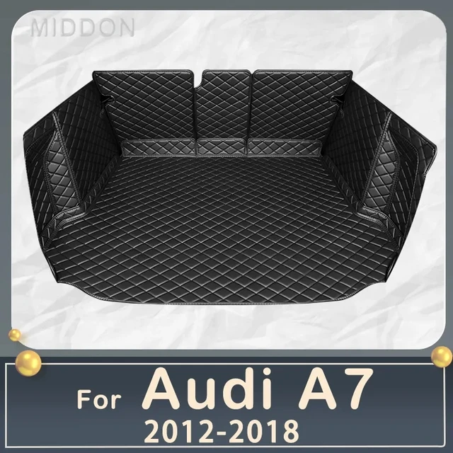 Kofferraum matte für Audi A7 2012 2013 2014 2015 2016 2017 2018 cargo-liner  teppich innen zubehör abdeckung - AliExpress