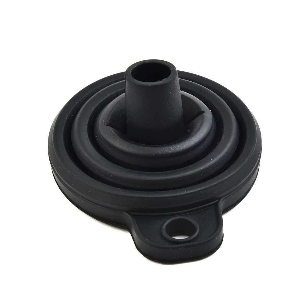 Car Funnel Engine Funnel Silicone Liquid Washer Fluid 0.9CM 7cmX6cm Silicone Foldable Car Oil Filling Equipment Parts