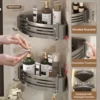 Bathroom Shelf for Shower Wall Mounted Shampoo Bottle Orangizer Shower Corner Rack Storage Punch-free Bathroom Accessories 3