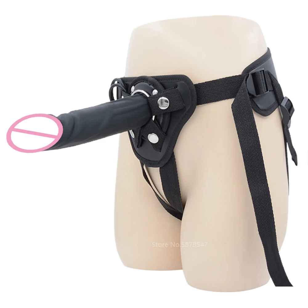 Women's Strap-on Realistic Dildo Pants for Women Strapon Dildos With Rings Women Strapon Harness Belt Adult Games Sex Toys sex toys