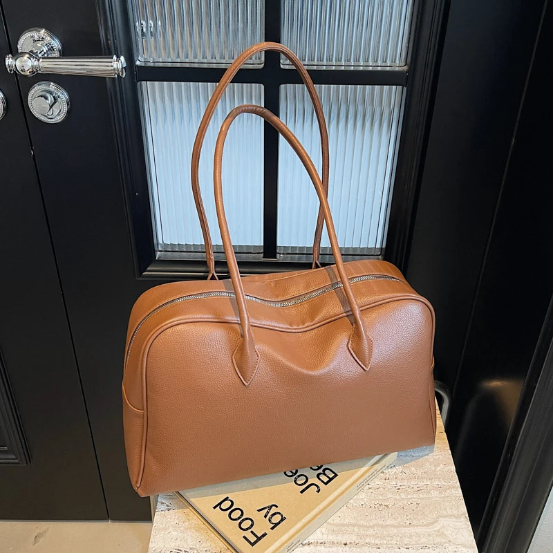 Umhängetaschen mit großer Kapazität, Business-Pendeltasche, 2025, hochwertige Taschen für Damen, Reißverschluss, Pu-Damenhandtaschen, Reisetasche – Detail 3