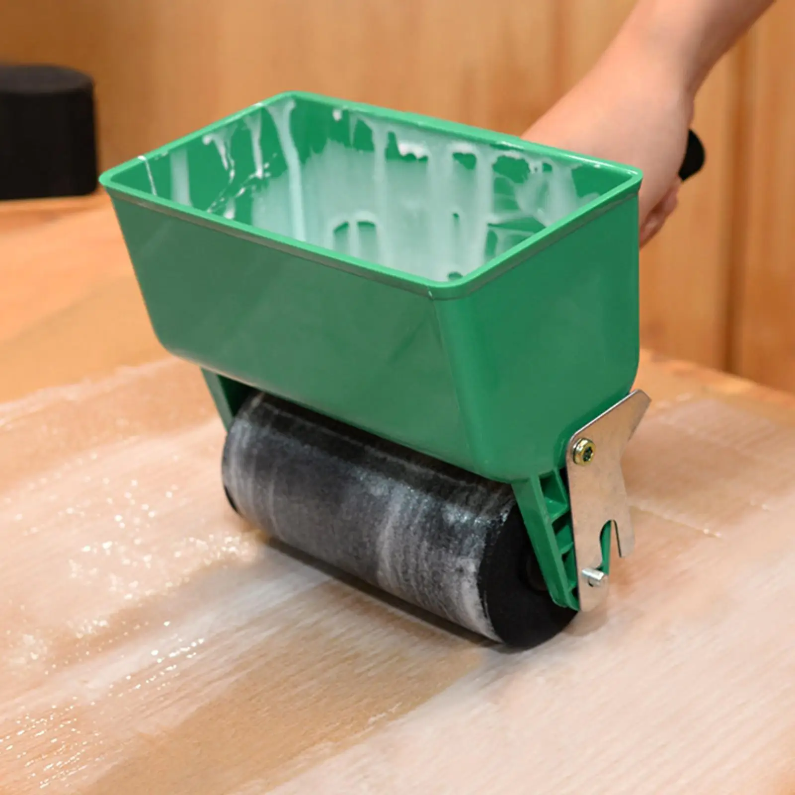 9 inch Glue Applicate Roller Portable 400ml Wear Resistant, Convenient ,Efficient Glue Spreader for Woodworkings Work