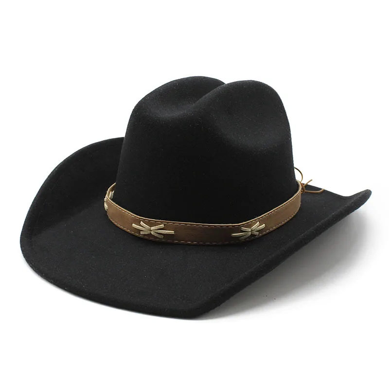 

cowboy men's hats western cowgirl country hat Party top hats jazz british cup hat Horseback riding elegant fedora free shipping