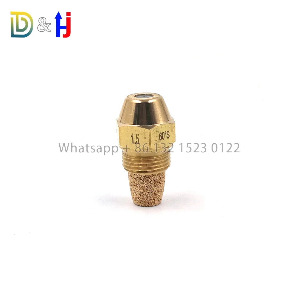 Brass 9/16 Diesel Injectors Nozzle 60degree Oil Burner Nozzle Heavy ,fuel burner nozzle spray nozzle 2
