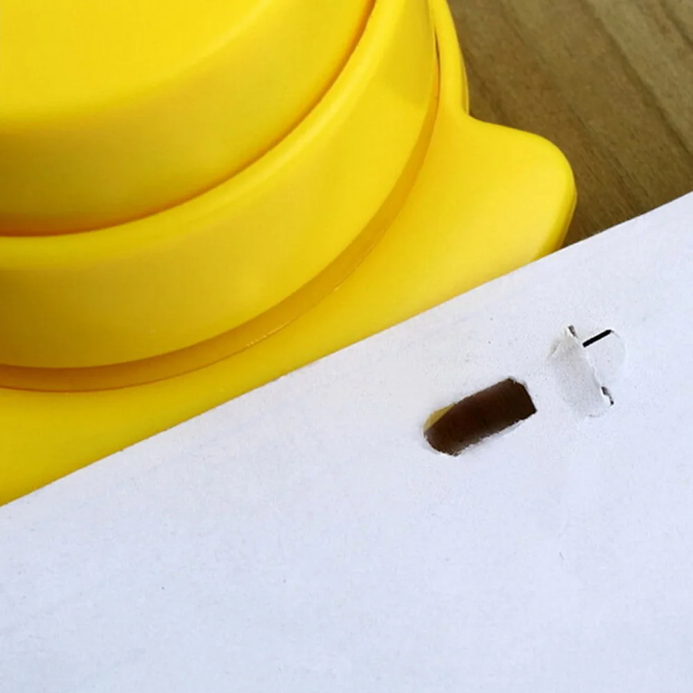 1pc 투명 손톱 없음 스테이플 없음 스테이플링 기계 책 무료 스테이플 스테이플러없이 스테이플리스 종이 스테이플링