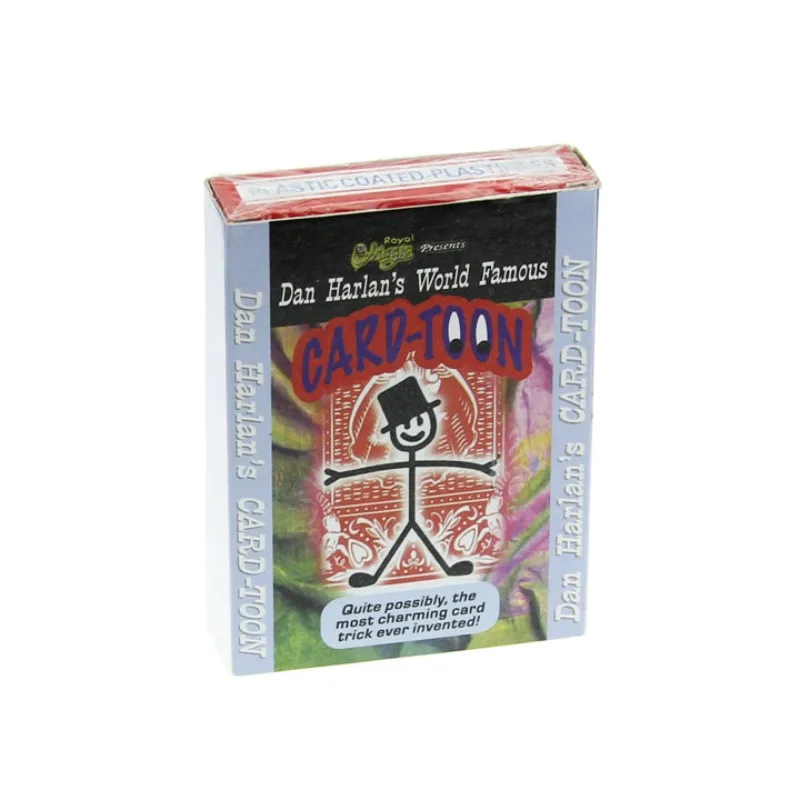 Jeu De Cartes Magique MOMOMAGE Card-Toon #1 Et #2 - Tours D'animation Et Illusions - Close-up Mentalisme - Cadeau Magicien