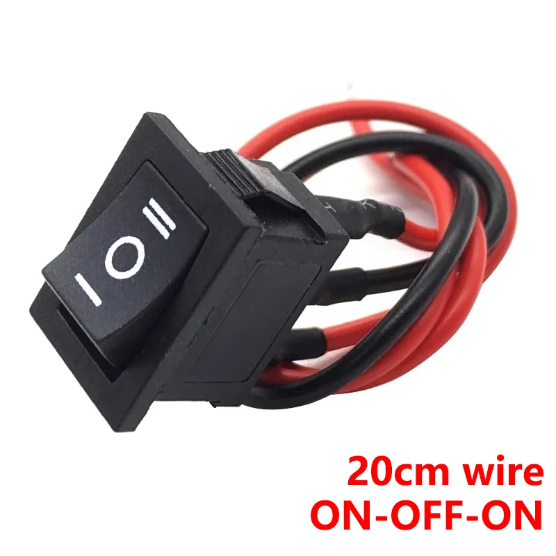 Mini Rocker Toggle Switch Set 6