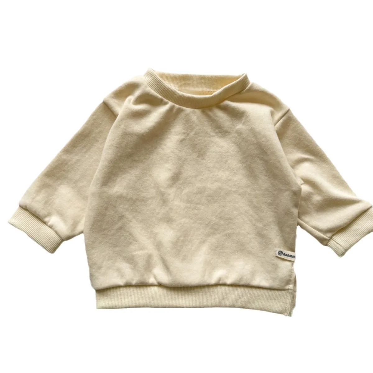 Spring Autumn Fashion Baby Clothes Boys Long Sleeve Hoodies Infant Girls Cotton Casual Hoodless Sweatshirt 0-3y Toddler Top
