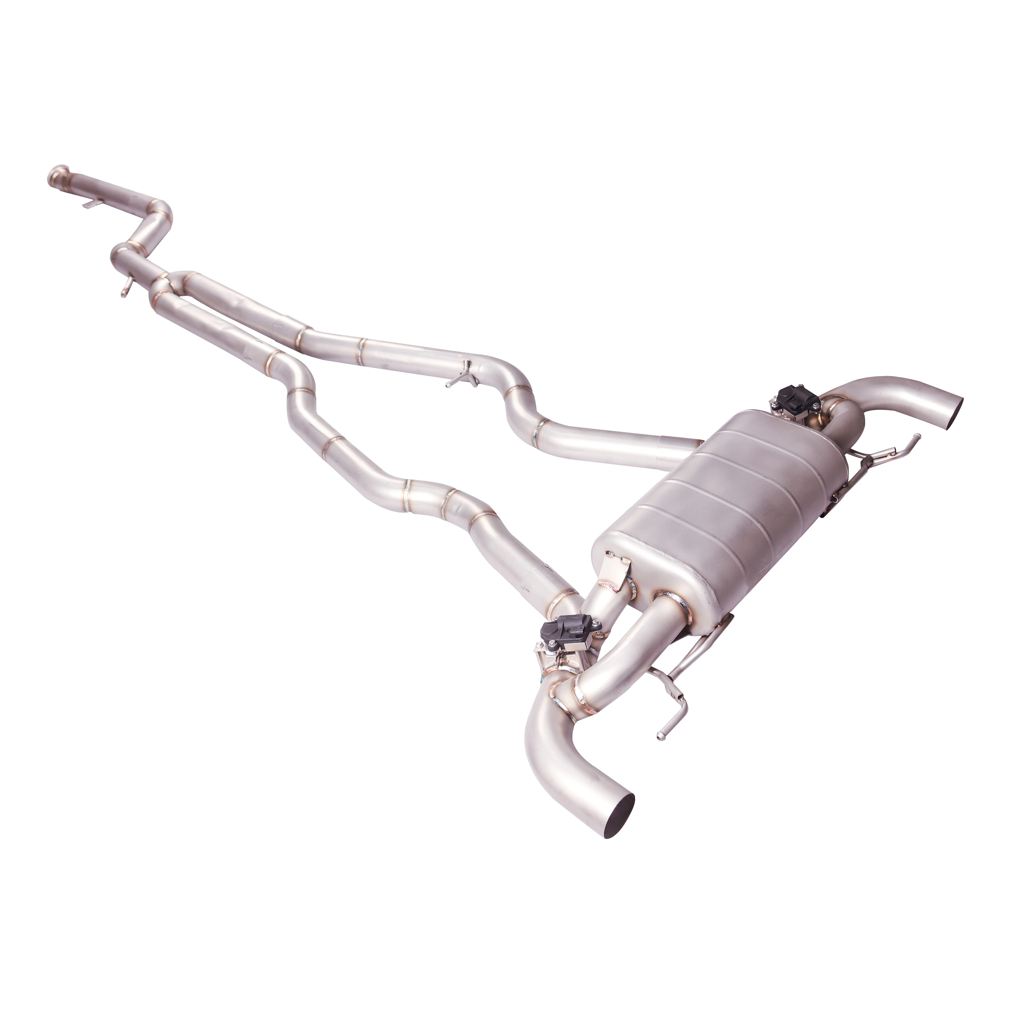 For 22-24 BMW M240I 3.0T g42 exhaust pipe stainless steel exhaust system with valve muffler