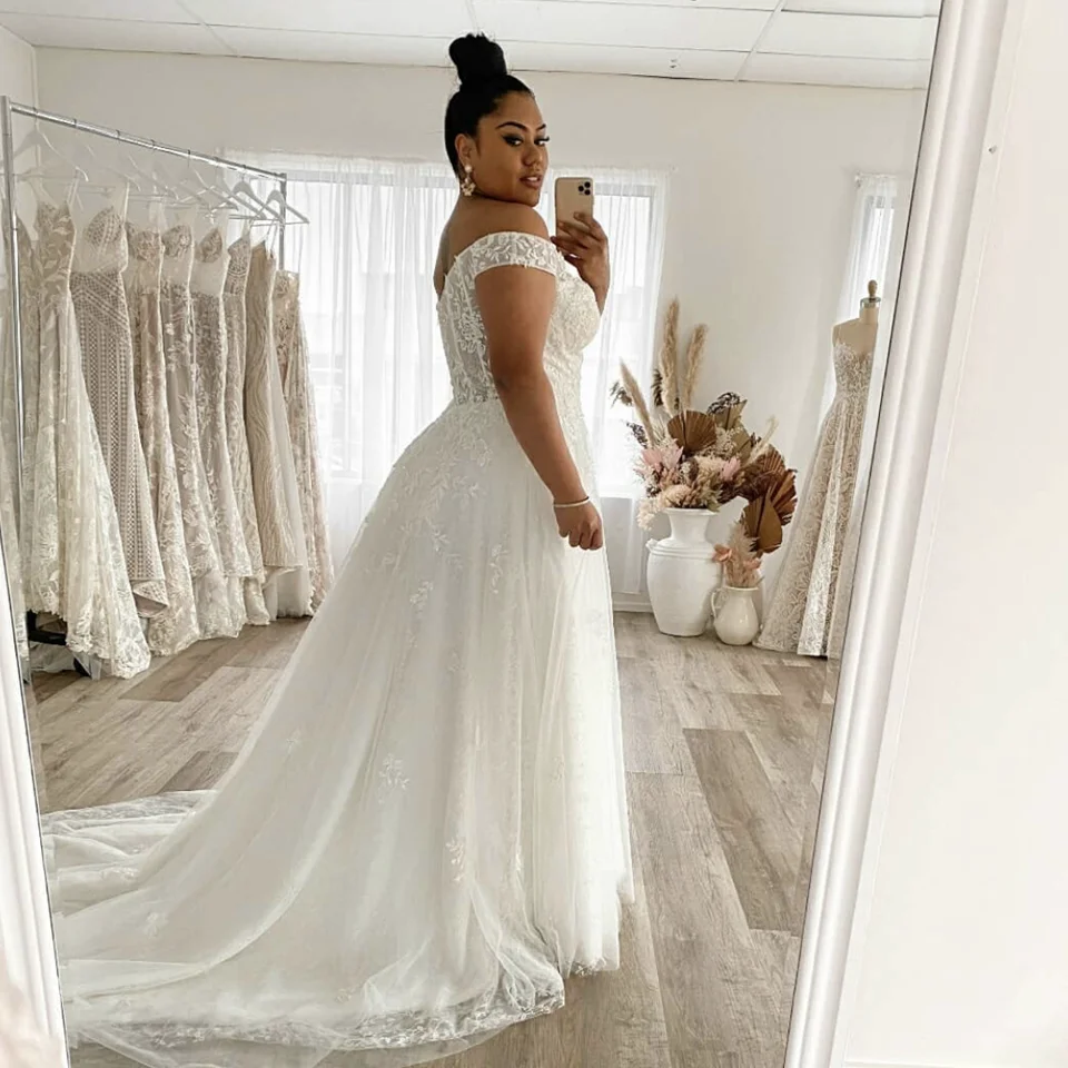 Abito da Sposa 2025 Vestito da Sposa Sexy Squisito con Scollo a V, Abito da Ballo Scintillante con Applicazioni di Cristalli e Perline, Abito da Sposa Senza Schienale per Donna - immagine 3