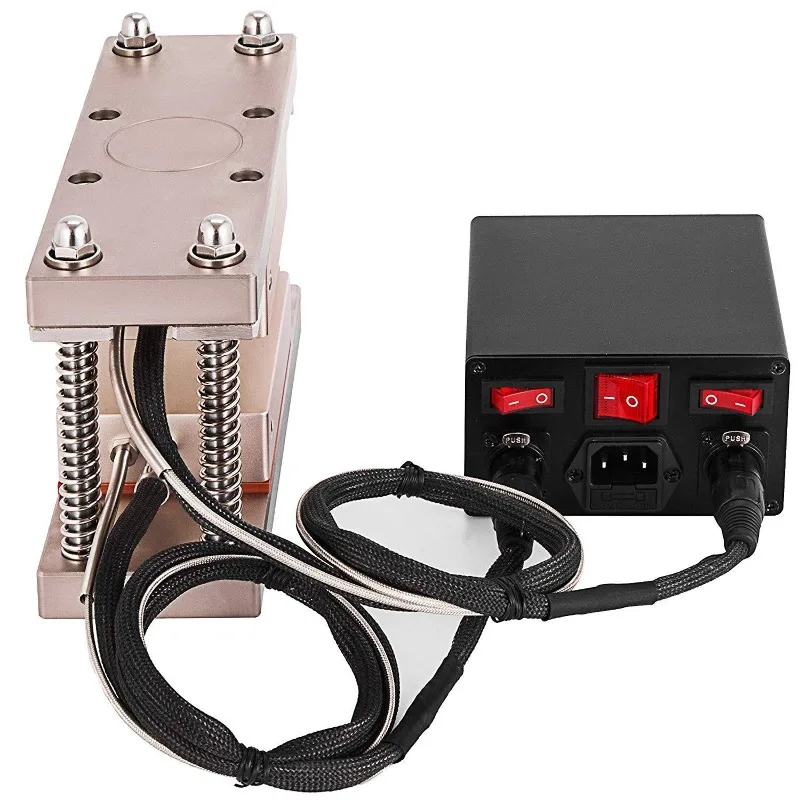 

Комплект нагревательных пластин, коробка контроля температуры, канифольный пресс, мини горячий пресс