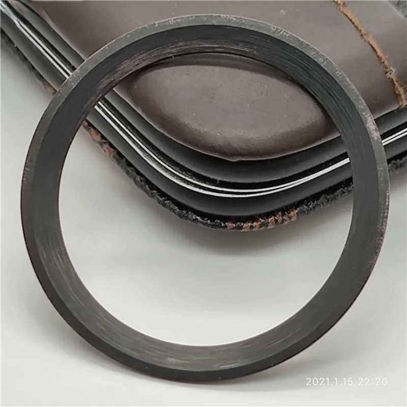 38mm Rose Ceramic Watch Bezel Inset Ring for GMT Watch Scale Circle Parts Replacement Watch Insert Bezel Case Scale Outer Ring