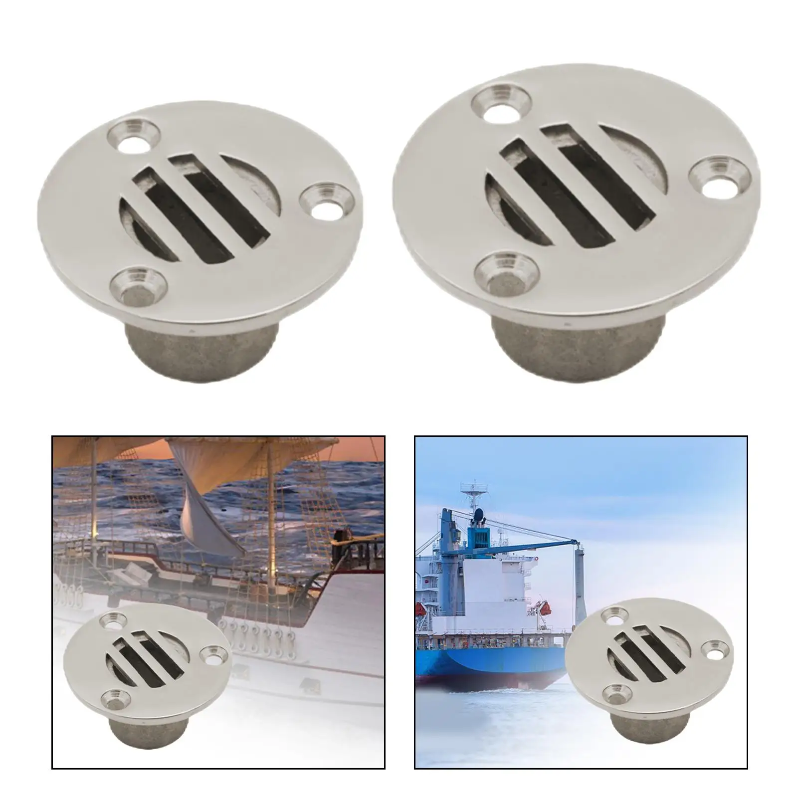 

Boat Floor Drain Generic, Stainless Steel ,Marine Deck Drain Drainage for Yacht Bathroom Drain Supplies, Marine Accessories