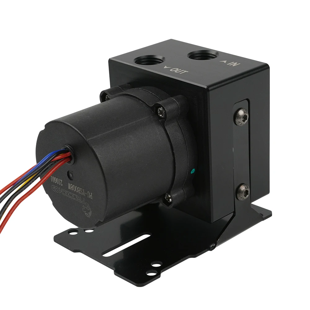 Water Cooling Fluid Loop Building Pump Max 600l5 Metros Bombas de Controle de Velocidade Manual com Suporte 4xg1 Pu-mp-m8w - Imagem 5