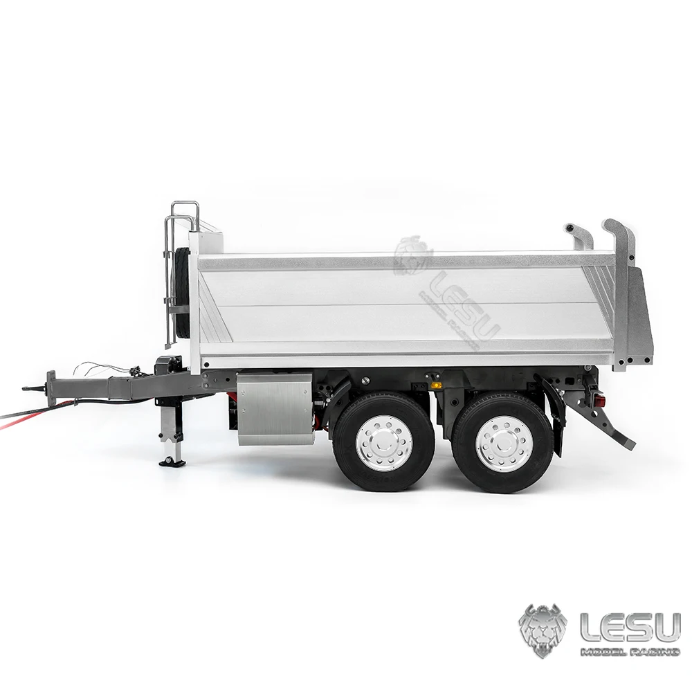 LESU Mozzi Ruota Posteriori In Metallo Per Modellismo RC 1/14 – Camion, Trattori, Dumper Tamiya