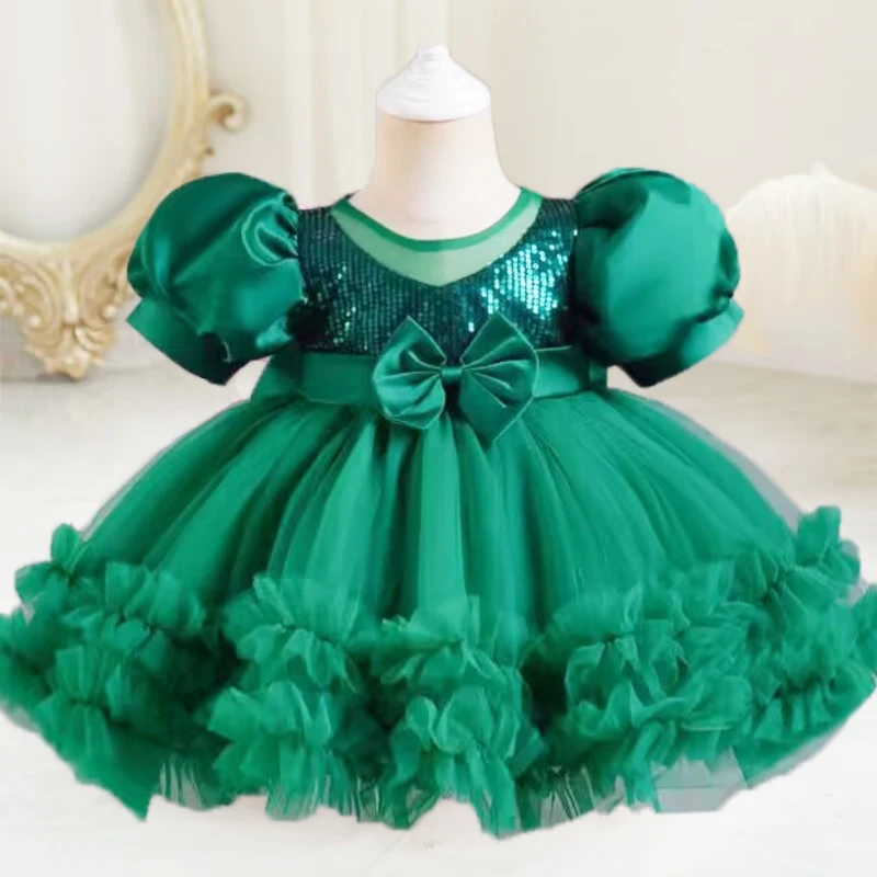 Robe De Soirée D'anniversaire Pour Bébé Fille De 9 Mois À 5 Ans, Robe  Princesse De Fête De Noël, De Communion, De Gâteau - Filles Partie Robes -  AliExpress