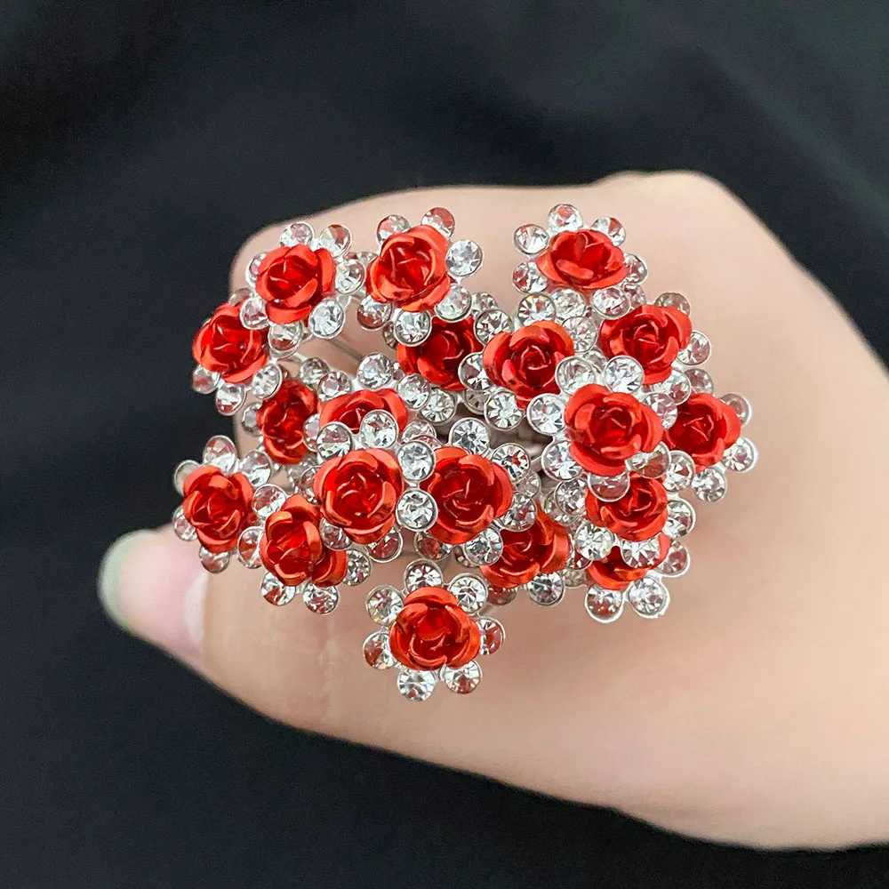 Pasadores Pelo Perlas Plata Pinzas Para El Pelo Con Diamantes Y Perlas - Set De 3 Piezas Plateadas Para Novias Y Eventos Joyería Pelo Elegante
