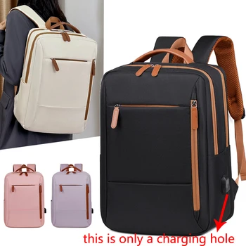 Zaino per notebook alla moda, zaino per computer a doppia spalla, zaino leggero per studenti, adatto per i pendolari