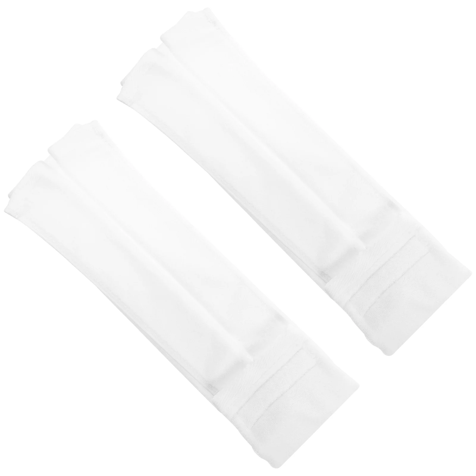 

2 Pcs White Towels Sports Sweat Absorbent Youth Football Bath Gym for Women Quick Dry Travel Fitness