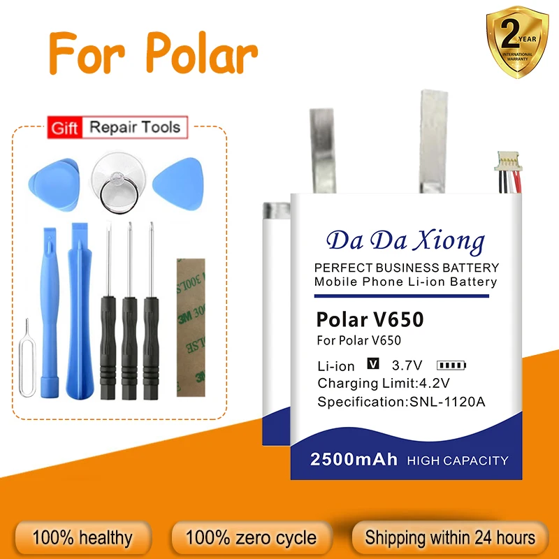 Nuovissima Batteria Polarm400 Polarm600 Polarv650 Polarv800 Per Polar V650 V800 M400 M430 M600 Gps Orologio Sportivo Bateria Strumenti Gratuiti