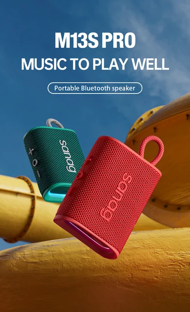 Sanag M30S PRO Bluetooth Speaker IPX7 Waterproof Stereo Surround Speaker HD  hands-free Calling Loudspeaker USB C Charging - AliExpress