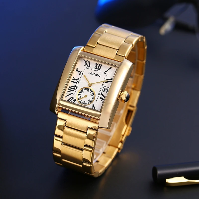 montre de luxe à quartz pour hommes 3637
