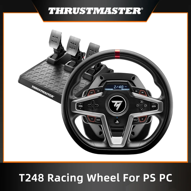 Thrustmaster T248 Racing Wheel - Hybrid Drive Force Feedback for PS5, PS4  and PC