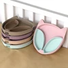 Baby Silicone Plates Cartoon Fox Dishes Suction Lunch Box Baby Feeding Training Tableware Children Dinner Set Non-Slip Plate 5