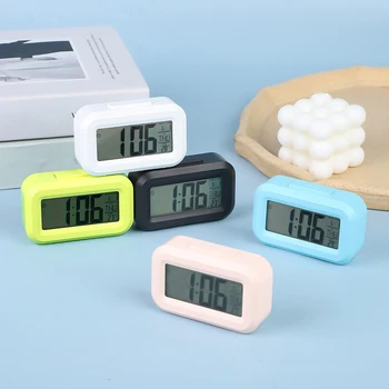 Digital Alarm Clock Digital Desk Clock Mini Electronic Clocks for Office Simple Clocks Home Bedroom Desktop Decor despertador 3