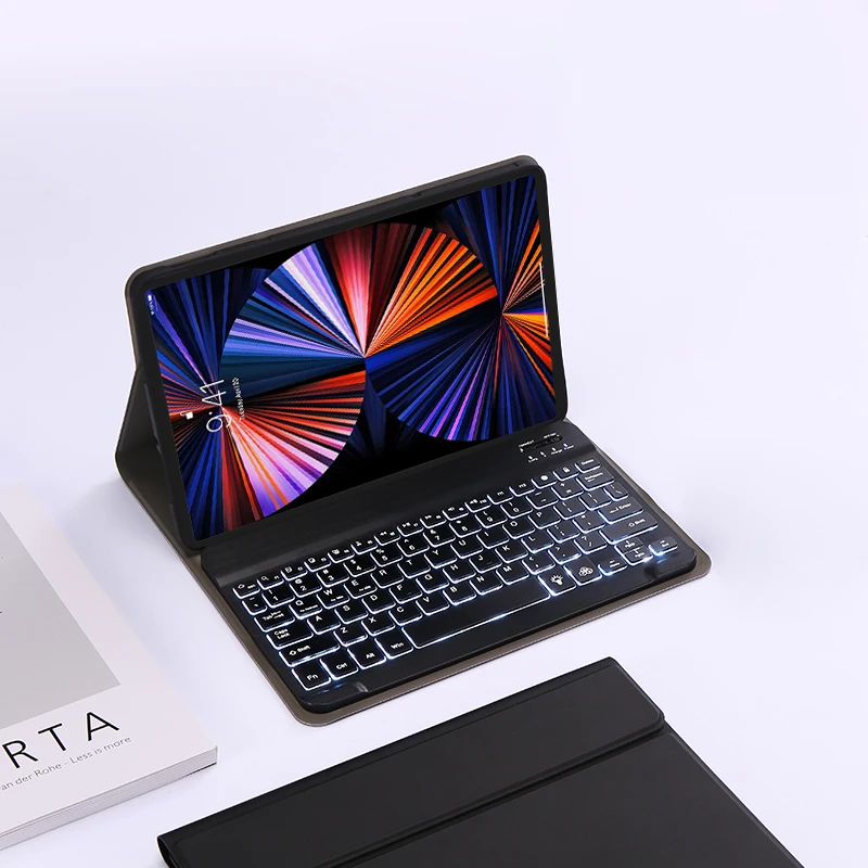 Wireless Magnetic Backlit Keyboard Case with Protective Cover