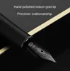 Jinhao 75 Metal Fountain Pen Black/Black Red Luxury Pens 0.5mm Nib Writing Ink Pens Stationery Business Office School Supplies 2