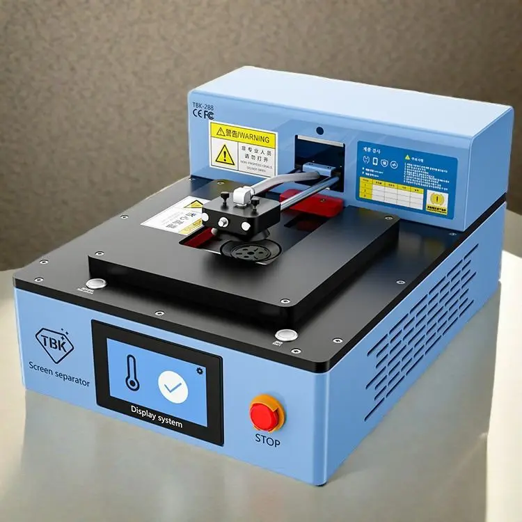 TBK 288 Smart Automatic Screen Splitting Machine Intelligent Control LCD Screen Separator Machine Built-In Vacuum Pump