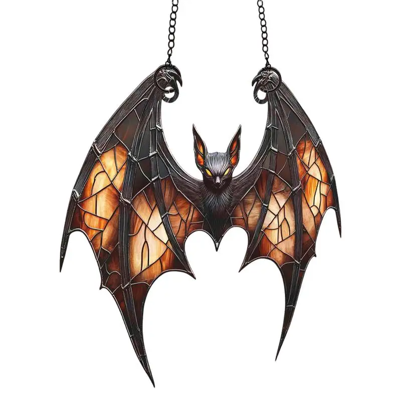 Halloween Gothic Acrylic Bat Window Decoration