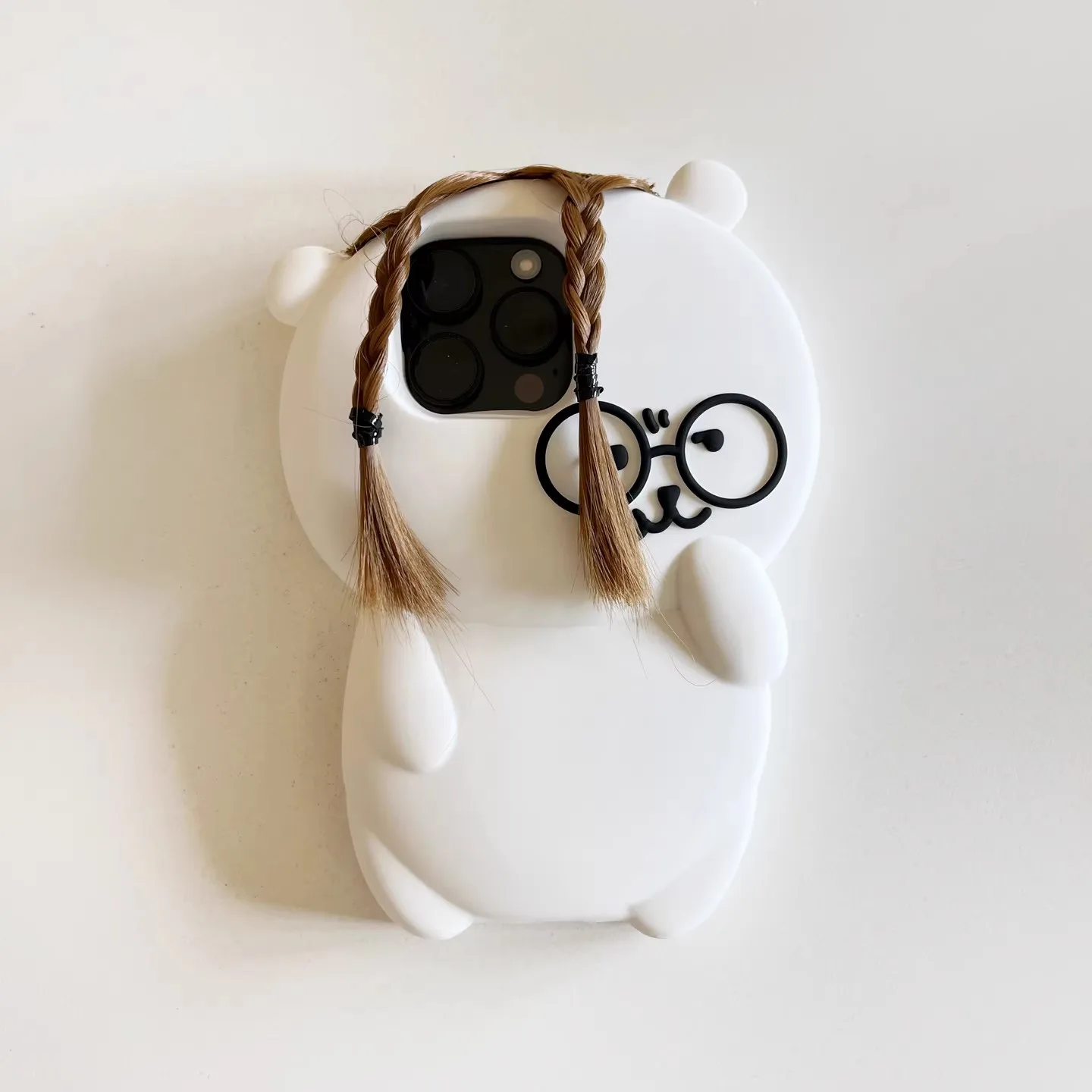 Funny Bear Silicone Soft Cover Case