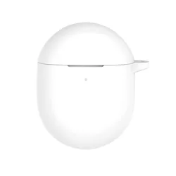 Premium Silicone Protective Case for Wireless Earbud Charging Case - Drop - Proof and Dust - Proof (WHITE)