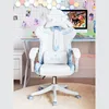 Hot Sale JK Gaming Chair Cute Pink Japanese Girl Upgradable Rotary Nгровые Cтуль Student Home Office Fixed Armrest Bow Cтул 3